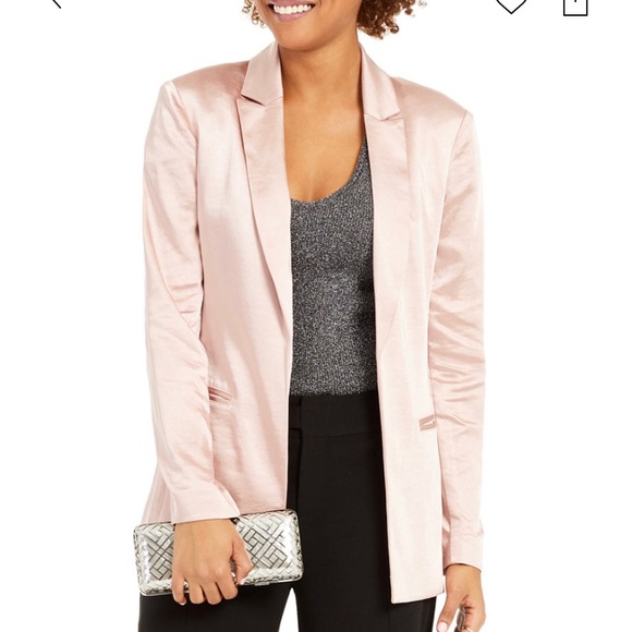 INC International Concepts Jackets & Blazers - NWT Pink Silk Blazer